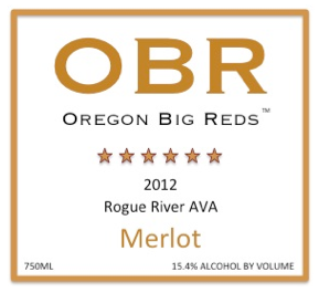Oregon Big Reds 2012 Rogue River Merlot