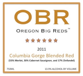 Oregon Big Reds 2011 Columbia Gorge Blended Red